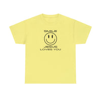 "SMILE JESUS LOVES YOU" - T-Shirt