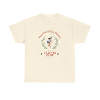 Parable of the Points Tennis Club T-Shirt - "Mt 25:14-30"