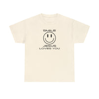 "SMILE JESUS LOVES YOU" - T-Shirt