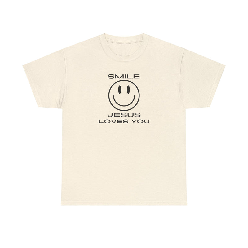 "SMILE JESUS LOVES YOU" - T-Shirt