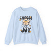 "Choose Joy" Proverbs 17:22 Emoji Flower Sweater