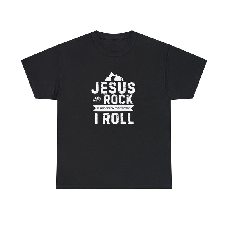 "Jesus Is My Rock" Christian Faith T-Shirt