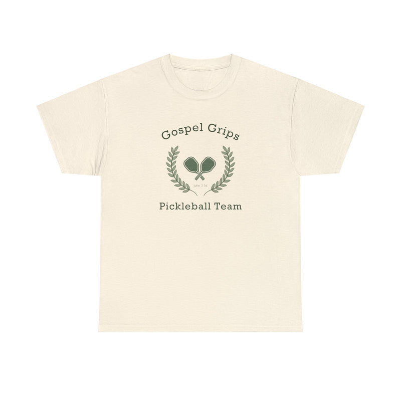 Gospel Grips Pickleball Team T-Shirt- "John 3:16" Faithful Sportswear