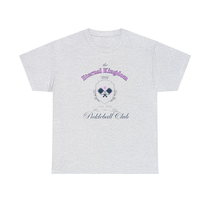 Eternal Kingdom Country Club T-Shirt Pickleball - "Matt. 6:33" Golf-Inspired Tee