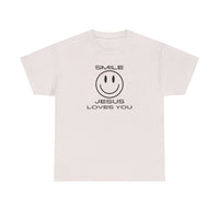 "SMILE JESUS LOVES YOU" - T-Shirt