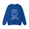 "SMILE JESUS LOVES YOU" - Sweatshirt