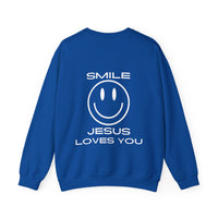 "SMILE JESUS LOVES YOU" - Sweatshirt