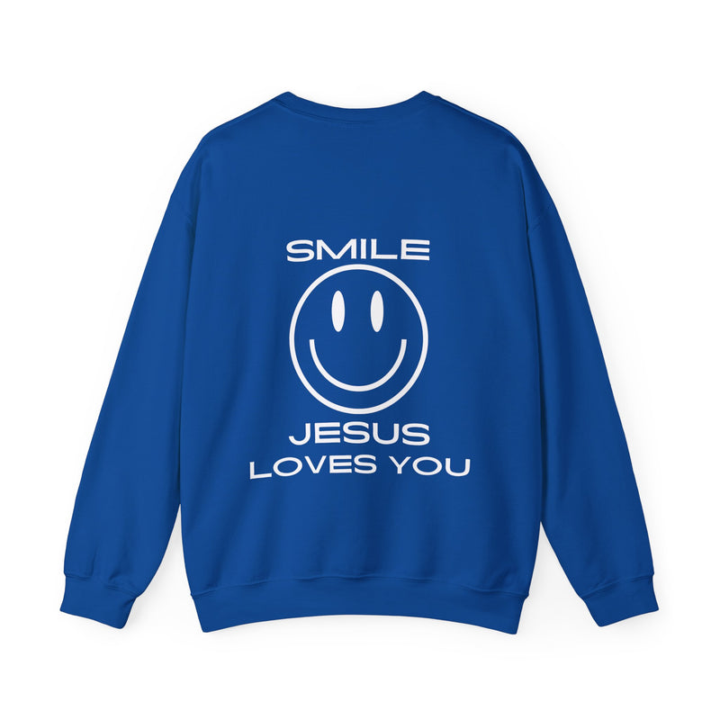 "SMILE JESUS LOVES YOU" - Sweatshirt