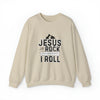 "Jesus Is My Rock" Christian Faith Sweatshirt