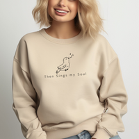 "Then Sings My Soul" - Soulful Melody Sweatshirt