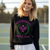 Redeemed Tennis Club Sweatshirt - "Eph 1:7" Sporty Faith Sweater