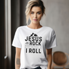 "Jesus Is My Rock" Christian Faith T-Shirt