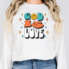 Groovy God is Love Sweater